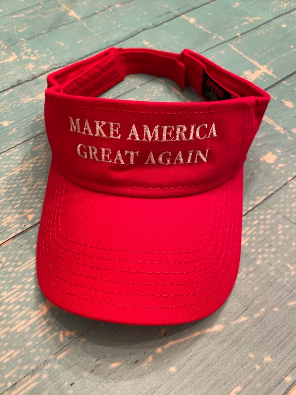 Red 'Make America Great Again' Visor